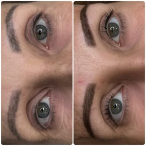 Eyeliner Tattoo result by Angela Maione Beauty in Shelton, CT