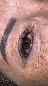 Eyeliner Tattoo result by Angels Lashes and Microblading in Mckinney, TX