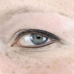 Eyeliner Tattoo result by Anna Burns Permanent Cosmetics in Atlanta, GA