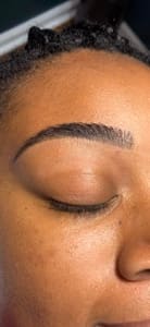 Eyeliner Tattoo result by Antler + Oak Esthetics in Valdosta, GA