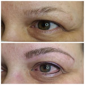 Eyeliner Tattoo result by Arabella Permanent Makeup and Advanced Esthetics LLC in Vinton, VA