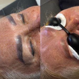 Eyeliner Tattoo result by Aranzazu Studio - Permanent MakeUp & Tattoo Removal in Brooklyn, NY