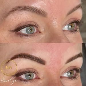 Eyeliner Tattoo result by Arch & Alchemy Beauty Studio in Alexandria, LA