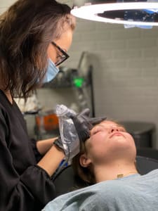 Eyeliner Tattoo result by Arch and Ink Aesthetics in Riverview, FL