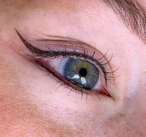 Eyeliner Tattoo result by Arch Permanent Cosmetics in Lindale, TX