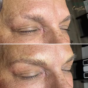 Eyeliner Tattoo result by ARCHED Coastal Inc.: Microblading Studio in Gulf Shores, AL