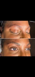Eyeliner Tattoo result by ARCHED Coastal Inc.: Microblading Studio in Gulf Shores, AL