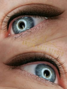 Eyeliner Tattoo result by Arden Gate Studio Permanent Makeup in Vancouver, WA