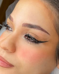 Eyeliner Tattoo result by Aries True-Beauty Brows, LLC in El Paso, TX