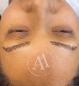 Eyeliner Tattoo result by Artistic Ayes Microblading Wilmington NC in Leland, NC