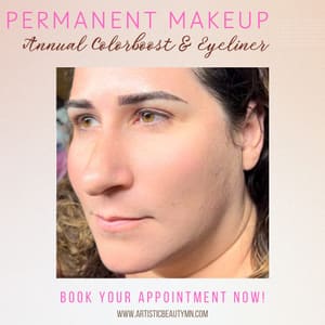 Eyeliner Tattoo result by Artistic Beauty Microblading Studio in Buffalo, MN