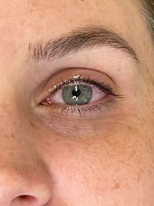 Eyeliner Tattoo result by Artistic Permanent Cosmetics in Little Rock, AR