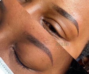 Eyeliner Tattoo result by Artistry by Eve in Dallas, TX