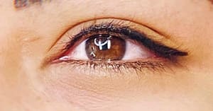Eyeliner Tattoo result by Ashley Hogan Ink in San Diego, CA