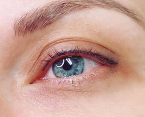 Eyeliner Tattoo result by Ashley Hogan Ink in San Diego, CA