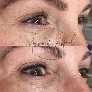 Eyeliner Tattoo result by Assured Appeal in Louisville Jefferson County, KY