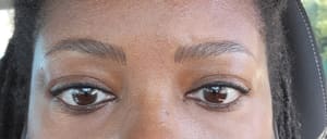 Eyeliner Tattoo result by Aston Aesthetics in Sugar Land, TX