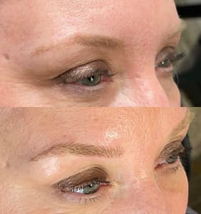 Eyeliner Tattoo result by Aston Galloway Artistry in Baldwinsville, NY