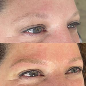 Eyeliner Tattoo result by Aston Galloway Artistry in Baldwinsville, NY