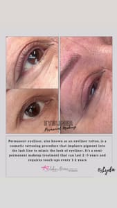 Eyeliner Tattoo result by ATLashes & Brows Studio in Suwanee, GA