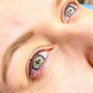 Eyeliner Tattoo result by Atomic Beauty Co @ Harper's Valley Spa in Los Ranchos De Albuquerque, NM