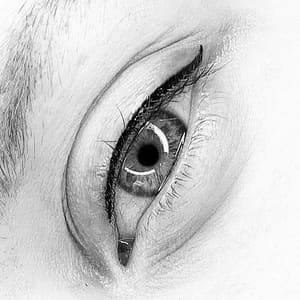 Eyeliner Tattoo result by Atomic Beauty Co @ Harper's Valley Spa in Los Ranchos De Albuquerque, NM