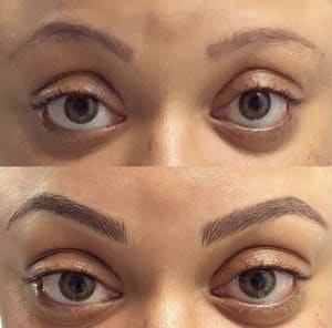 Eyeliner Tattoo result by Au Fait Lash in Alexandria, VA