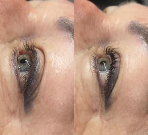 Eyeliner Tattoo result by Audrey's Afterglow Esthetics in Jackson, OH