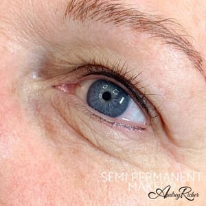 Eyeliner Tattoo result by Audrey Semi-permanent in Malone, NY