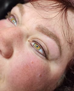 Eyeliner Tattoo result by Avandra Spa in Monroe, WI