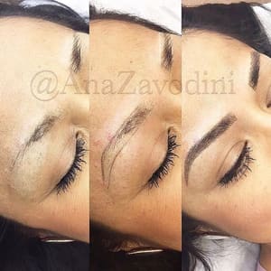 Eyeliner Tattoo result by AZ Brow Art in Braintree, MA