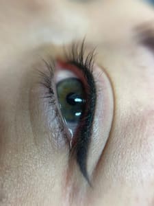 Eyeliner Tattoo result by B.A.M. Beauty Studio LLC in Nanticoke, PA