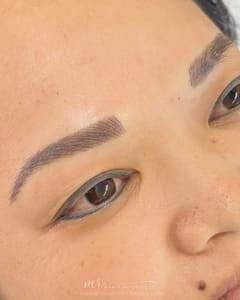 Eyeliner Tattoo result by B’ Fab Studios in San Jose, CA