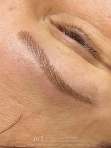 Eyeliner Tattoo result by B’ Fab Studios in San Jose, CA