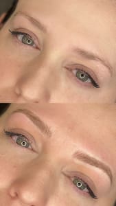 Eyeliner Tattoo result by B's Brow Blading in Clovis, CA