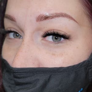 Eyeliner Tattoo result by B. Sweet Lash Wax & Medspa in Round Rock, TX