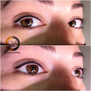 Eyeliner Tattoo result by Babe Cave Microblading & Permanent makeup in Oneida, NY