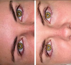 Eyeliner Tattoo result by BackLash Salon in Sulphur Springs, TX