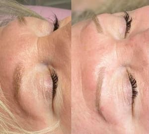 Eyeliner Tattoo result by BackLash Salon in Sulphur Springs, TX