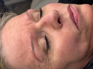 Eyeliner Tattoo result by Baddies Beauty Bar AZ in Cave Creek, AZ