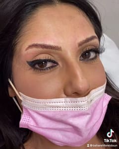 Eyeliner Tattoo result by Bahar Beauty in San Diego, CA