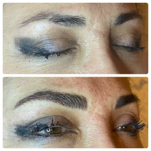 Eyeliner Tattoo result by Bahar Beauty in San Diego, CA