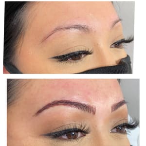 Eyeliner Tattoo result by Bahar Beauty in San Diego, CA