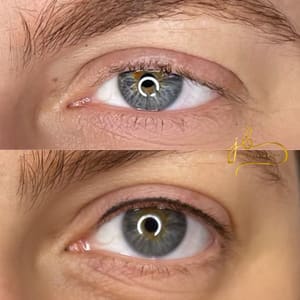 Eyeliner Tattoo result by BallerinaInk in Jersey City, NJ