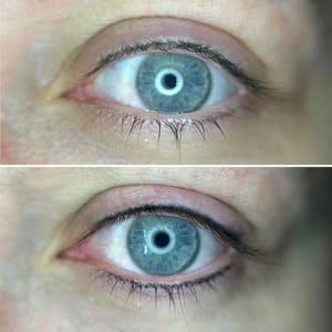 Eyeliner Tattoo result by Bam Glam in Fargo, ND