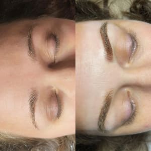 Eyeliner Tattoo result by Bare Face Aesthetics in Mckinney, TX