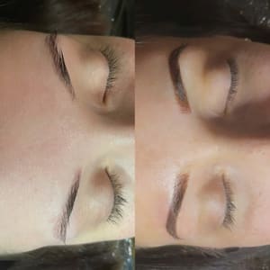 Eyeliner Tattoo result by Bare Face Aesthetics in Mckinney, TX