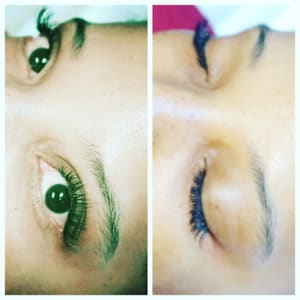 Eyeliner Tattoo result by Barlows Beauty Studio in Charlotte, NC