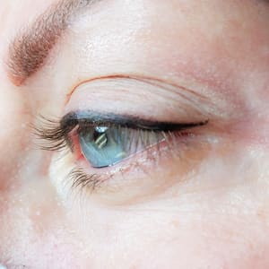 Eyeliner Tattoo result by BaSalle Beauty Studio & Academy in Boynton Beach, FL