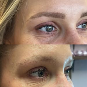 Eyeliner Tattoo result by BB permanent makeup in Huntington Beach, CA